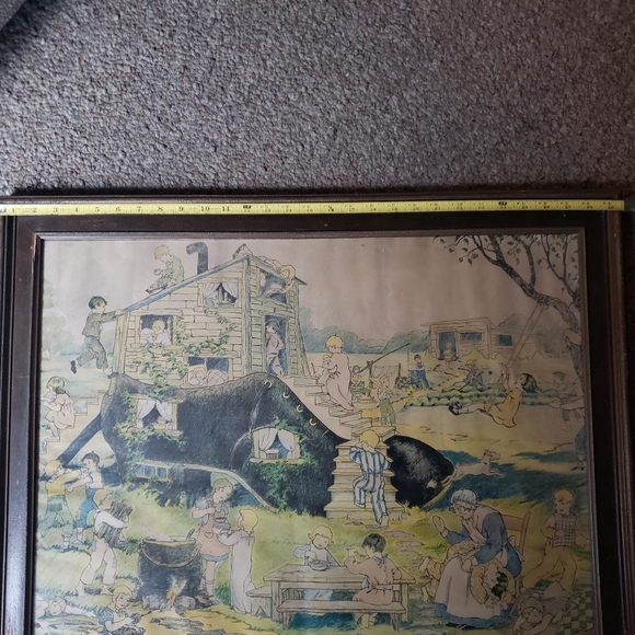 Mother Goose Vintage framed Julia Greene Poster - Picture 6 of 10